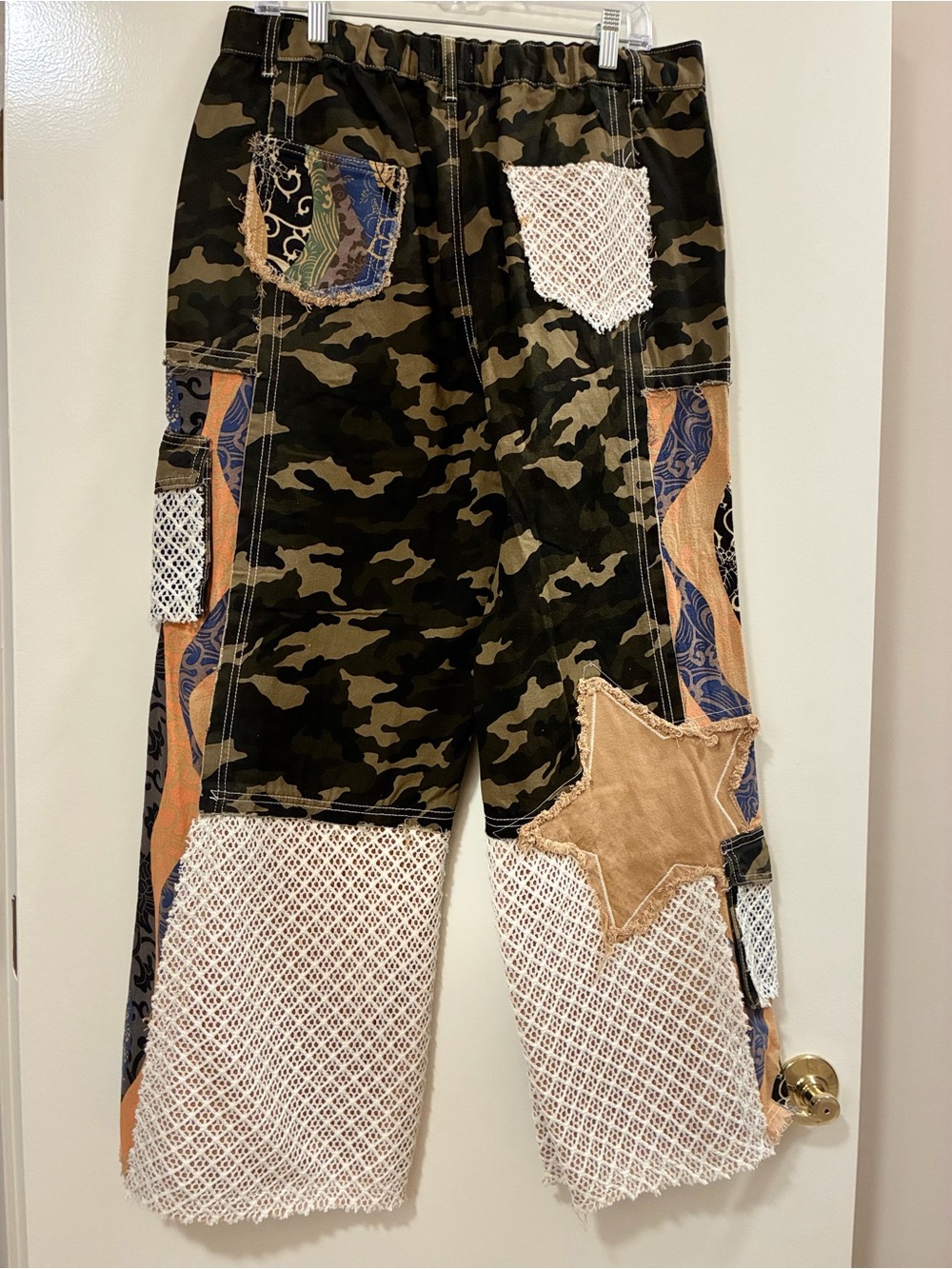 POL Patchwork Twill Pants Size Large - Picture 11 of 14